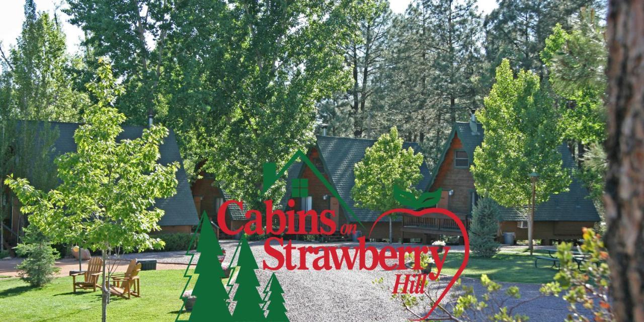 ホテルCabins On Strawberry Hill Pine エクステリア 写真
